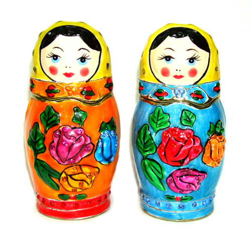 Шкатулка под Фаберже "Матрешка" №0001