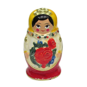 Шкатулка под Фаберже "Матрешка" №BP2680К1