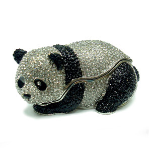 Шкатулкапод Фаберже "Панда лежит" №BP2998P1