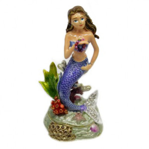 Шкатулка под Фаберже "Русалка" №BP2756K1