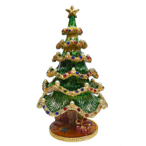 Шкатулка под Фаберже "Елка" №BP1661K1