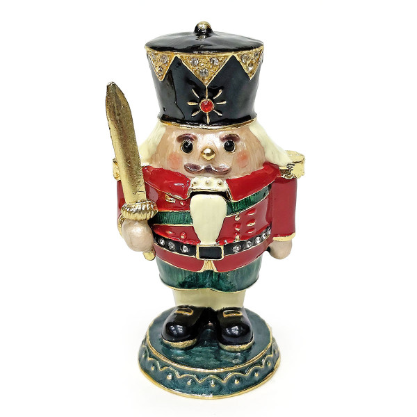 Шкатулка под Фаберже "Щелкунчик" №SBP3834K1 Шкатулка под Фаберже "Щелкунчик" №SBP3834K1