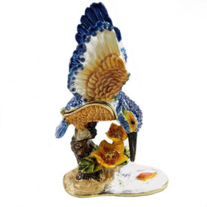 Шкатулка под Фаберже "Колибри" №BP1726K1