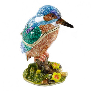 Шкатулка под Фаберже "Колибри" №BP2252K1