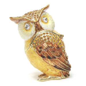 Шкатулка под Фаберже "Филин" №BP668K2