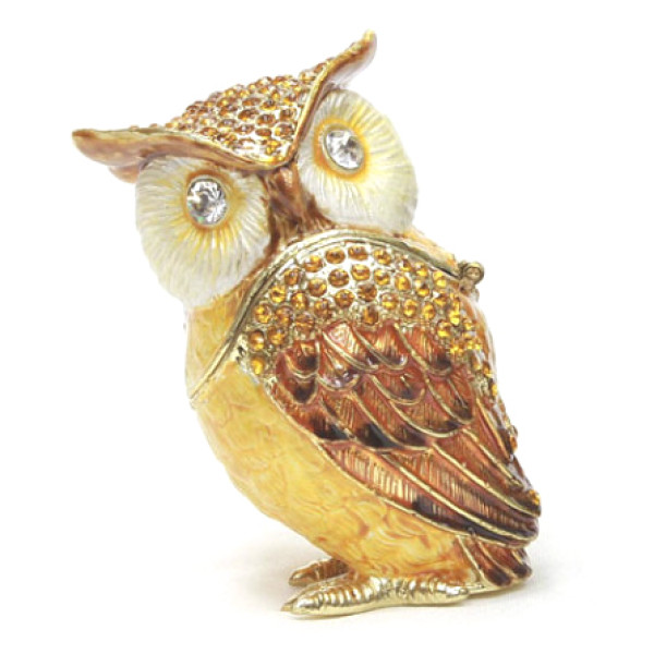 Шкатулка под Фаберже "Филин" №BP668K2 Шкатулка под Фаберже "Филин" №BP668K2