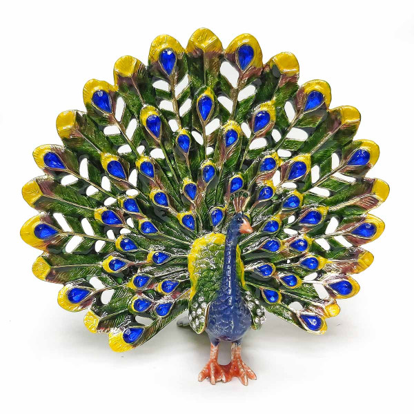 Шкатулка под Фаберже "Павлин" №BP2910K1 Шкатулка под Фаберже "Павлин" №BP2910K1