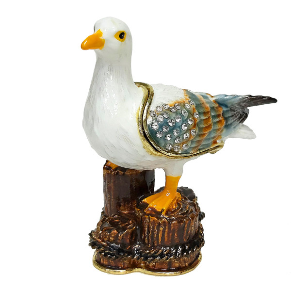 Шкатулка под Фаберже "Чайка" №BP3277K1 Шкатулка под Фаберже "Чайка" №BP3277K1