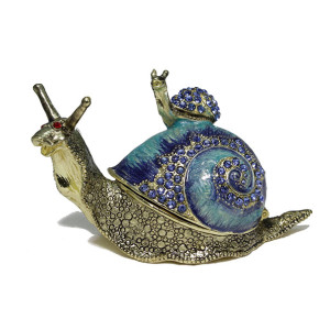 Шкатулка под Фаберже "Улитки" №BP612K1