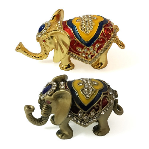 Шкатулка под Фаберже "Индийский слон" №A-005