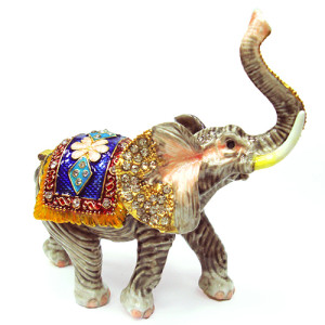 Шкатулка под Фаберже "Слон" №BP1386K1