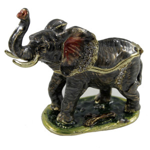 Шкатулка под Фаберже "Слон" №BP287K1