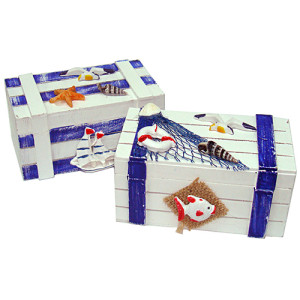 Шкатулка "Морская тема" №2019-68