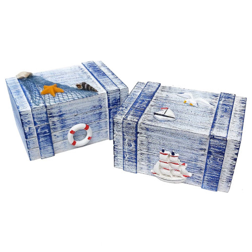 Шкатулка "Морская тема" №6823-2