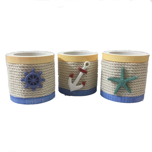 Стакан для карандашей "Морская тема" №L-04