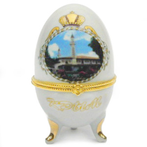 Шкатулка яйцо "Крым-Ханский дворец" №033