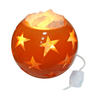 Соляная (солевая) лампа "Мандариновые сны" №2022