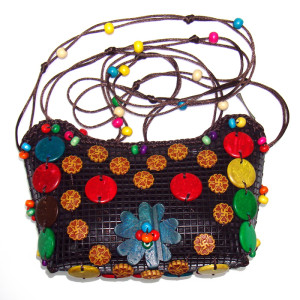 Женская винтажная сумочка через плечо №CUM-2