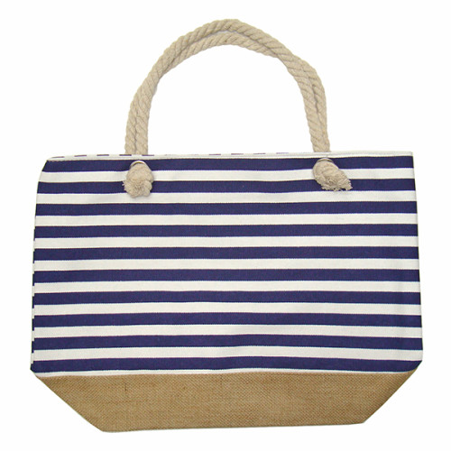 Пляжная сумка текстильная "Полосатая" №SUM-9