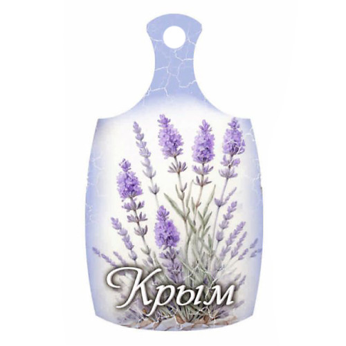  Доска сувенирная малая "Крым лаванда" №DSK007-1