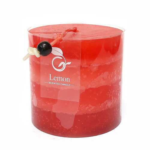 Свеча ароматизированная Lemon №10133-1A