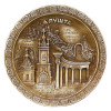 Тарелка из гипса "Алушта" №T870-7