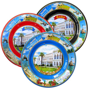 Тарелка керамическая "Ливадийский дворец" №T2005