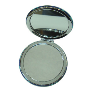 Зеркало с отделкой из искусственной кожи "Стильные девушки" №ZK-6