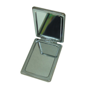 Зеркало с отделкой из искусственной кожи "Фламинго" №179-5