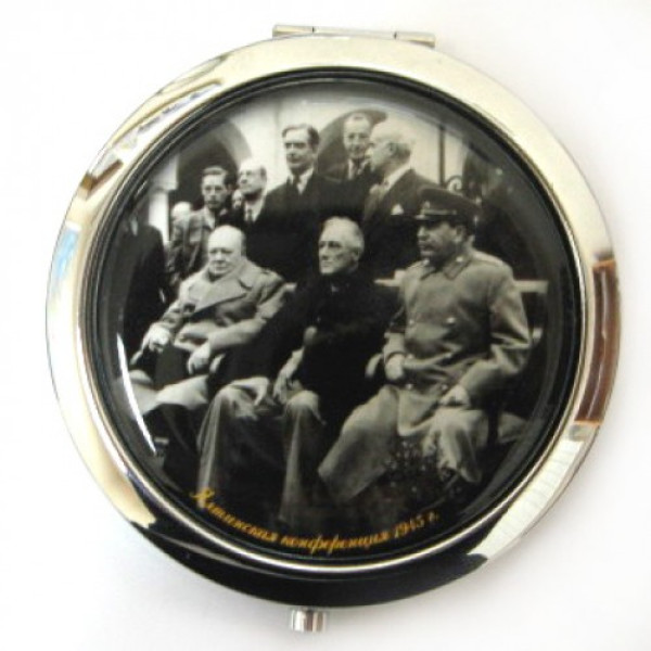 Зеркало "Ялтинская конференция 1945 г." №07-32 Зеркало "Ялтинская конференция 1945 г." №07-32