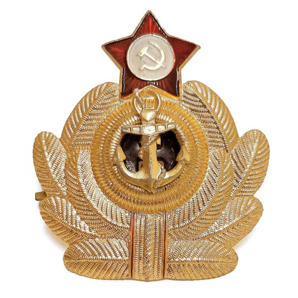 Kокарда ВМФ СССР офицерская Kокарда ВМФ СССР офицерская